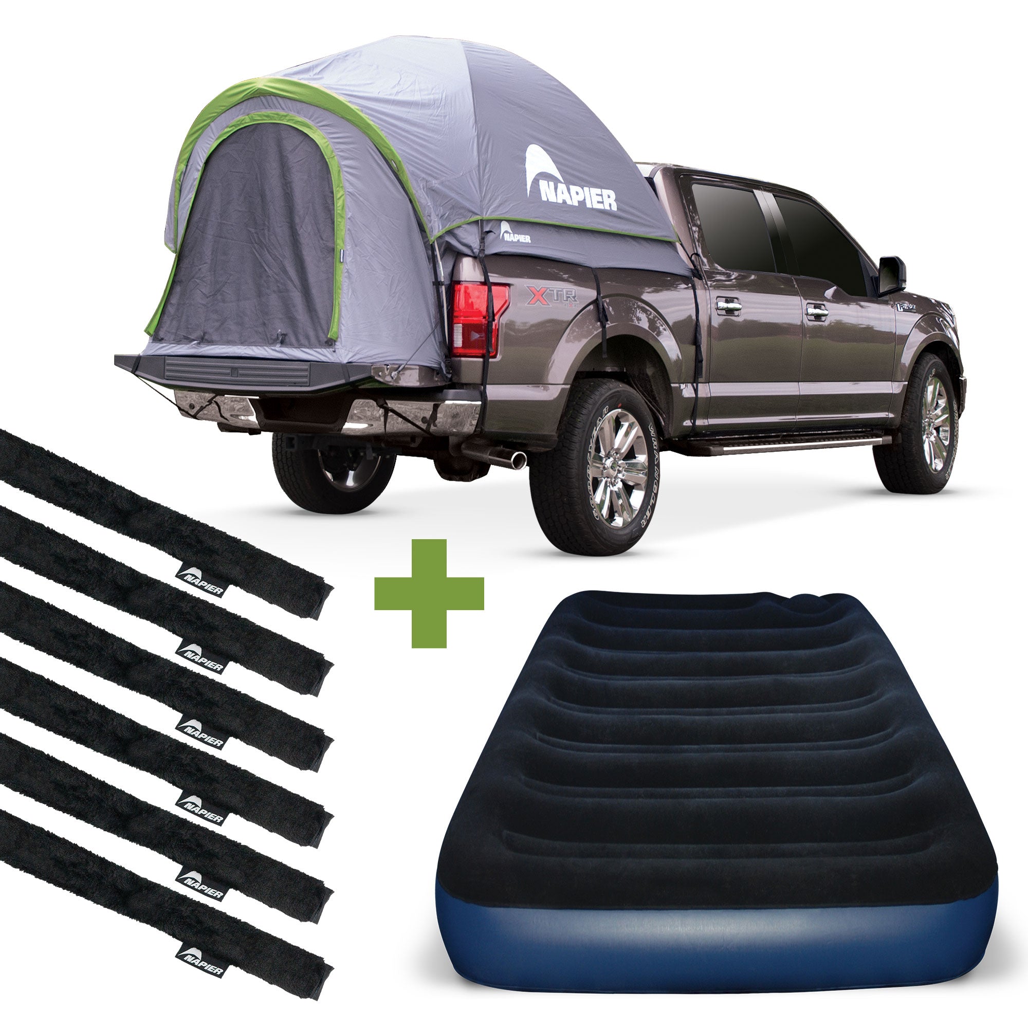 Backroadz Truck Tent Bundle Full Size Long Bed (8'