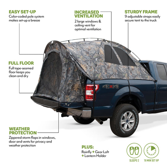 Backroadz Camo Truck Tent