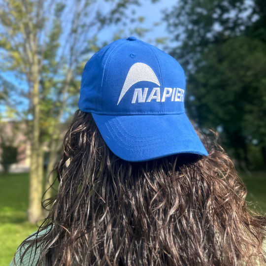 Blue Napier Hat