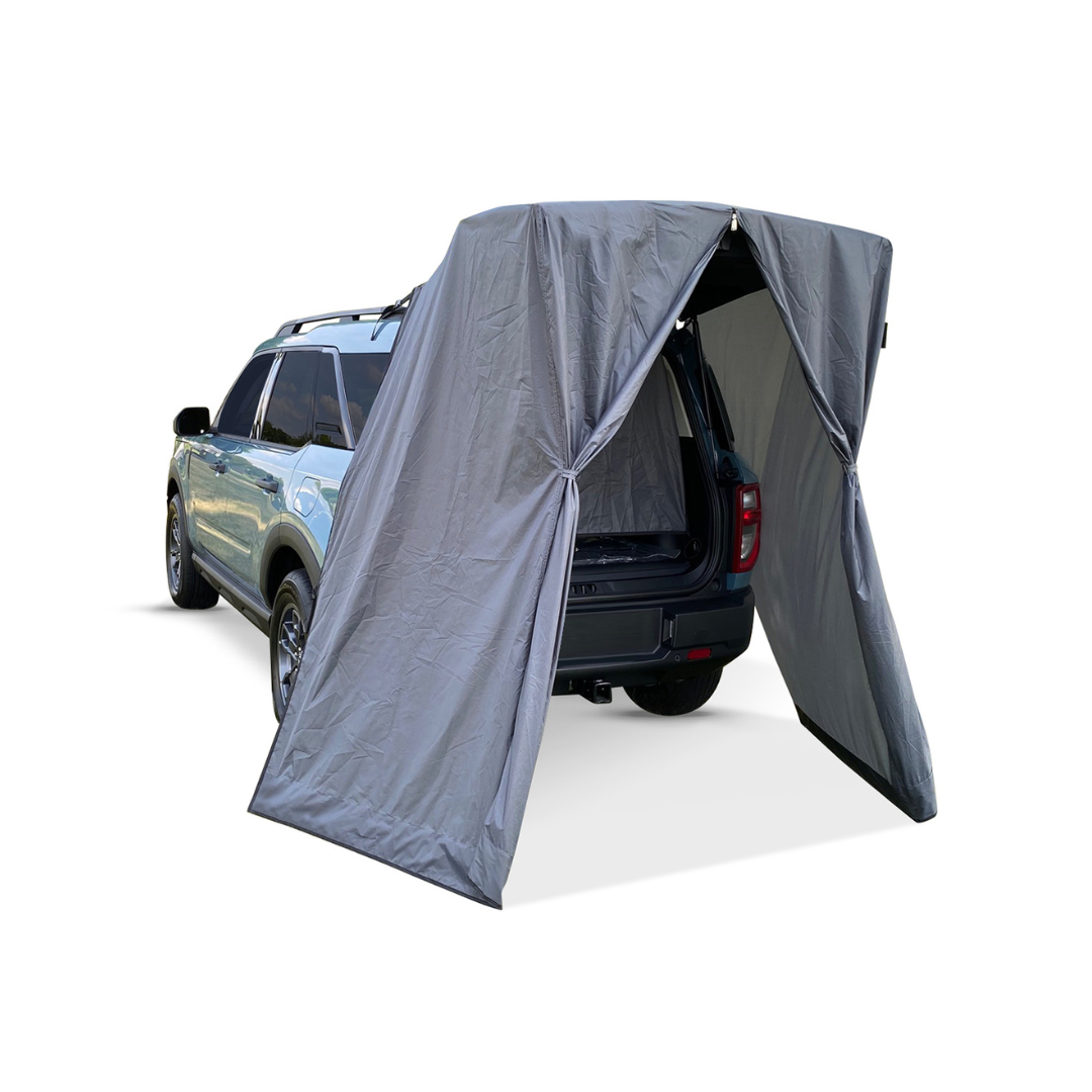 Ford Bronco Privacy Curtain on a Ford Bronco