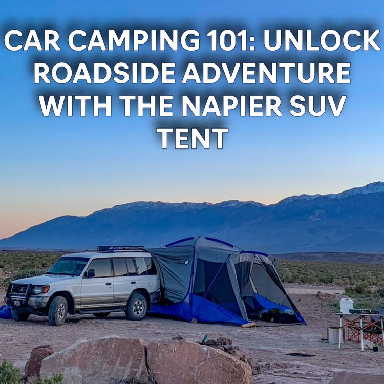 Car Camping 101: Unlock Roadside Adventure with the Napier SUV Tent ...