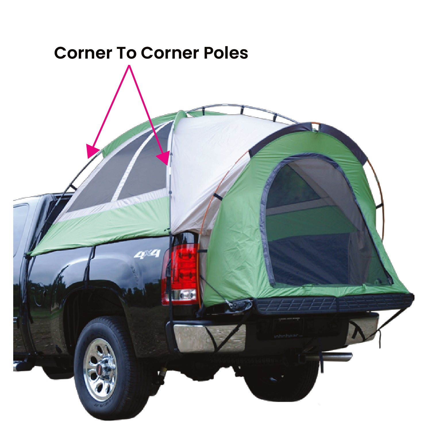 Backroadz Truck Tent #13022 (Full Size Regular Bed) Parts – Napier