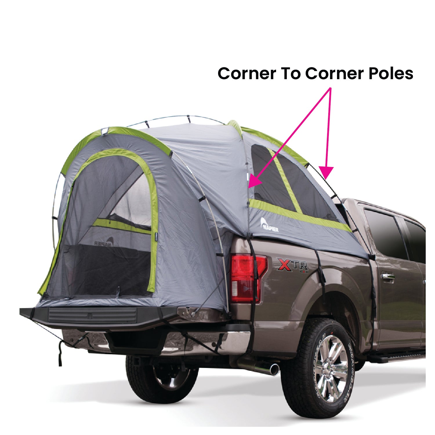 Backroadz Truck Tent #19033 (Full Size Short Bed) Parts – Napier