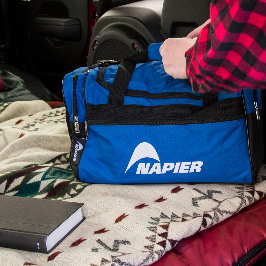 Napier Outdoors Blue Duffle Bag