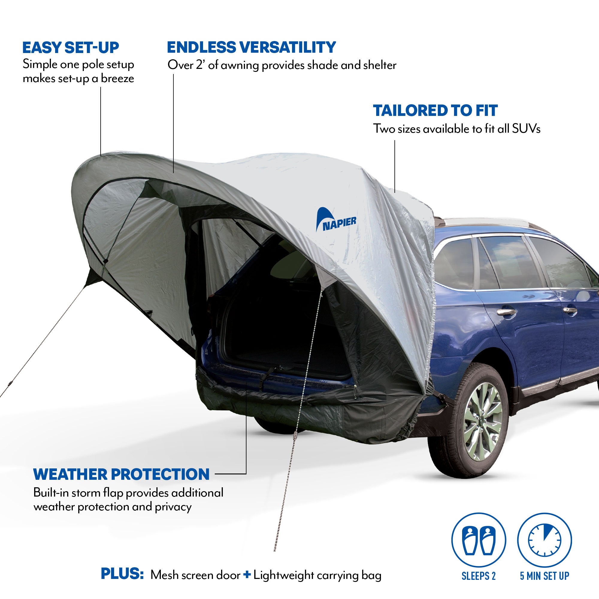 Hatchback awning best sale