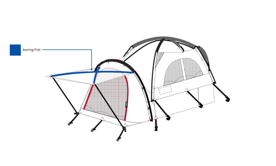 Sportz Truck Tent 57890 (Full Size Short Bed: 5'5" - 5'8") Parts