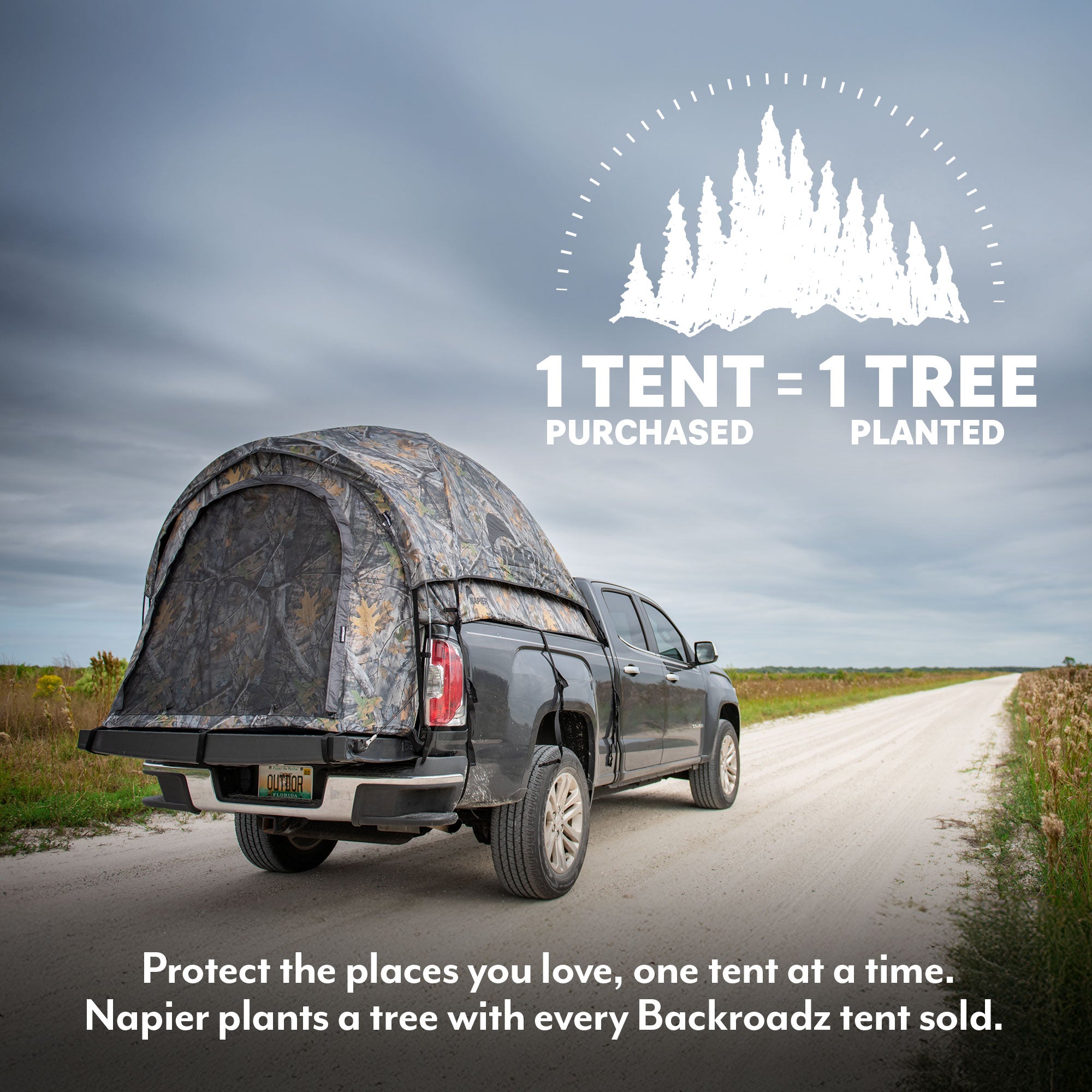 Backroadz Camo Truck Tent – Napier Outdoors