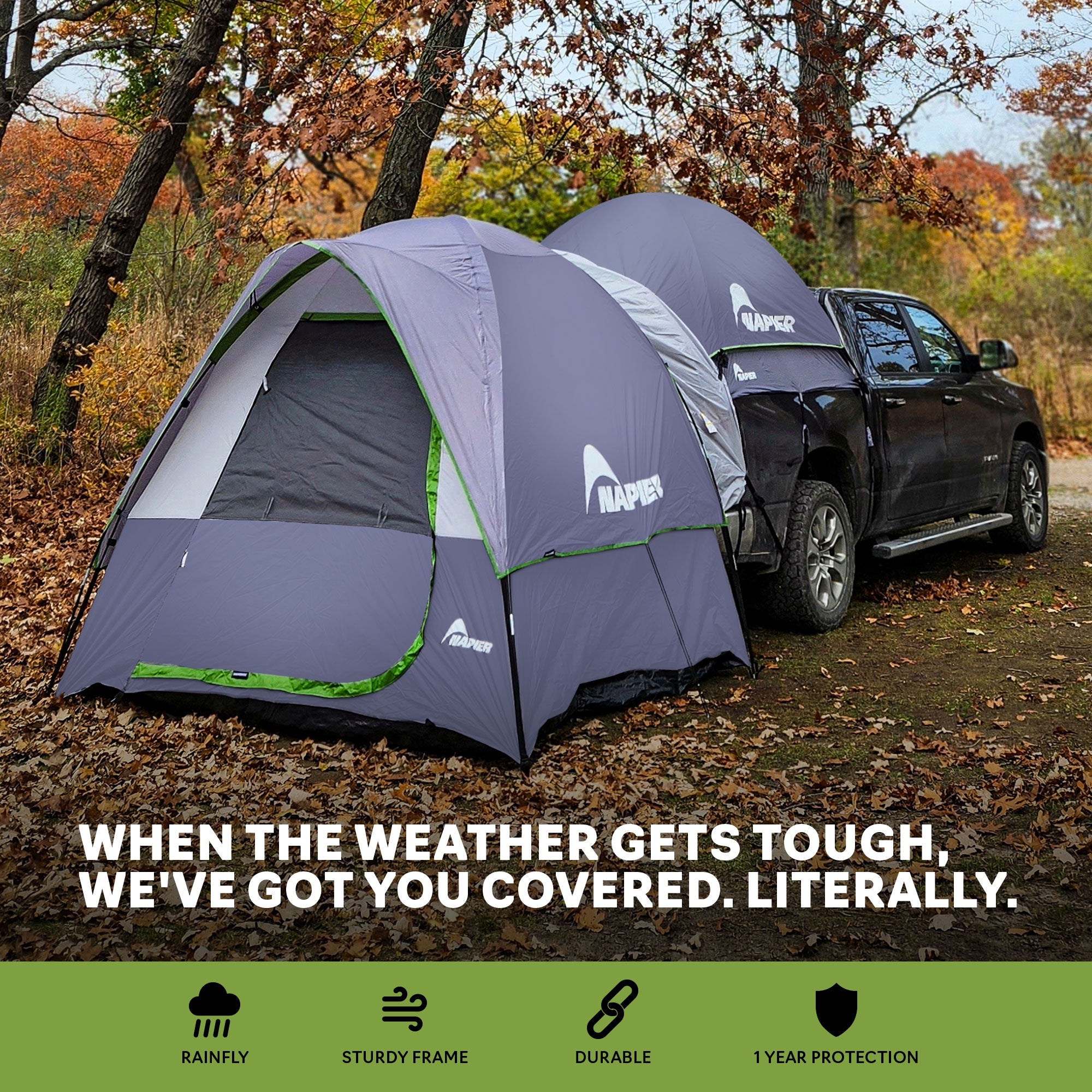 Backroadz Truck Tent & Link Bundle – Napier Outdoors