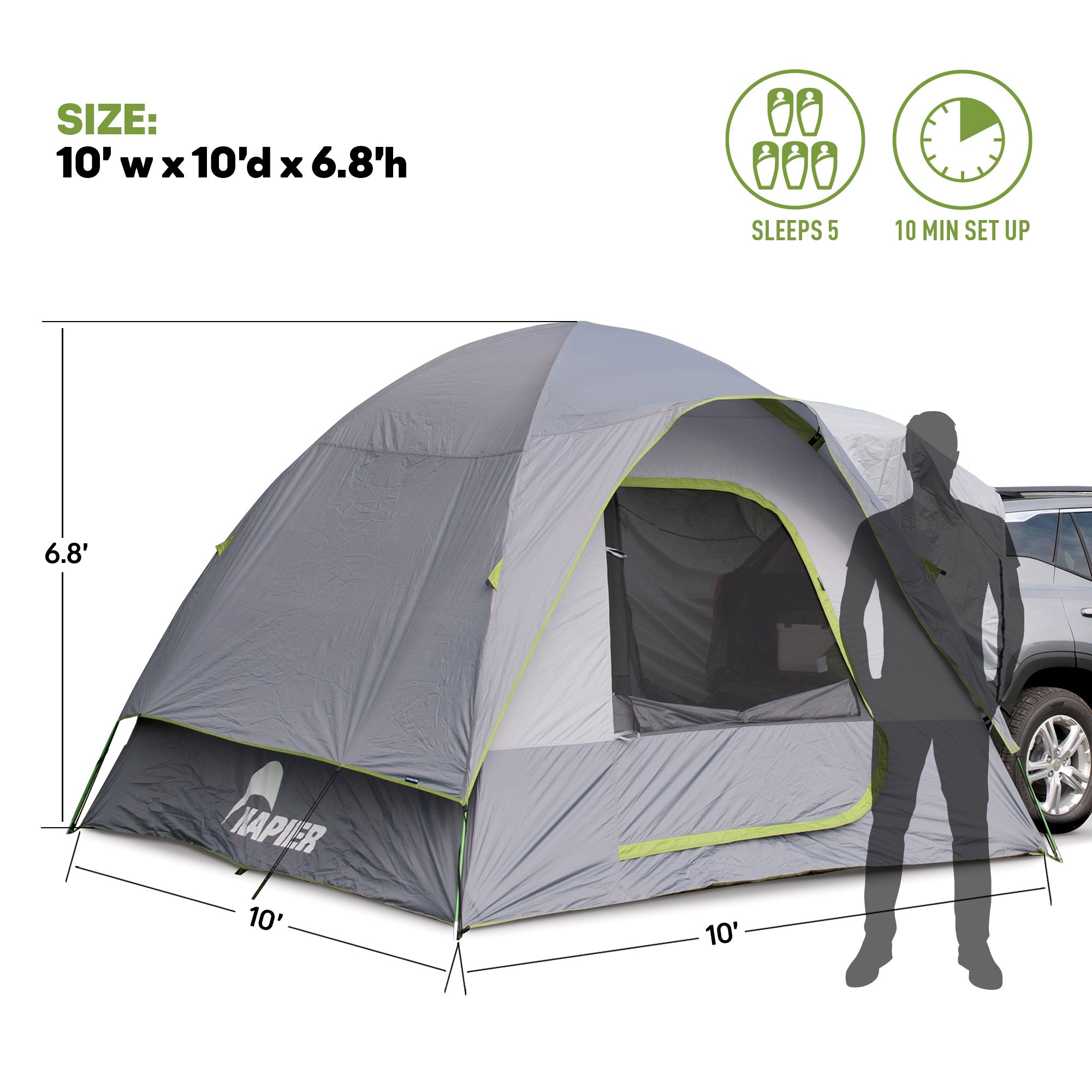 Backroadz SUV Tent – Napier Outdoors