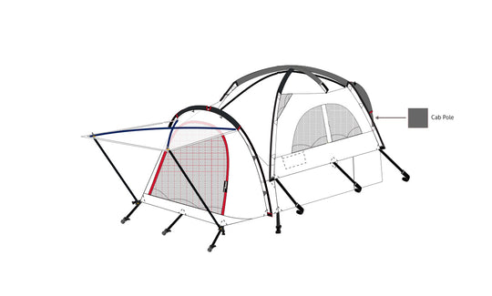 Sportz Truck Tent 57890 (Full Size Short Bed: 5'5" - 5'8") Parts