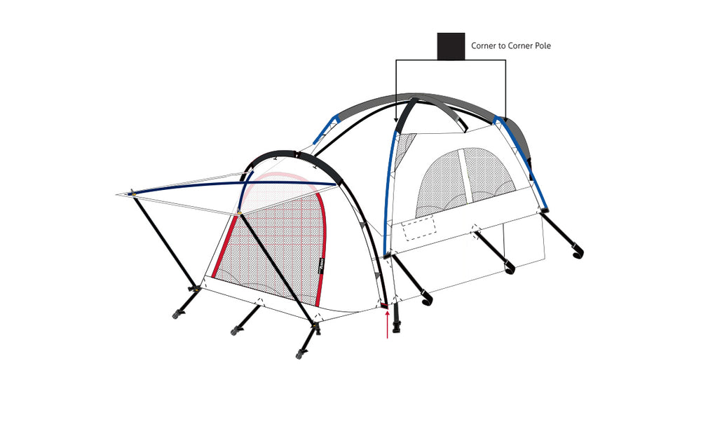 Sportz Truck Tent 57022 (Full Size Regular: 6'4" - 6'7") Parts