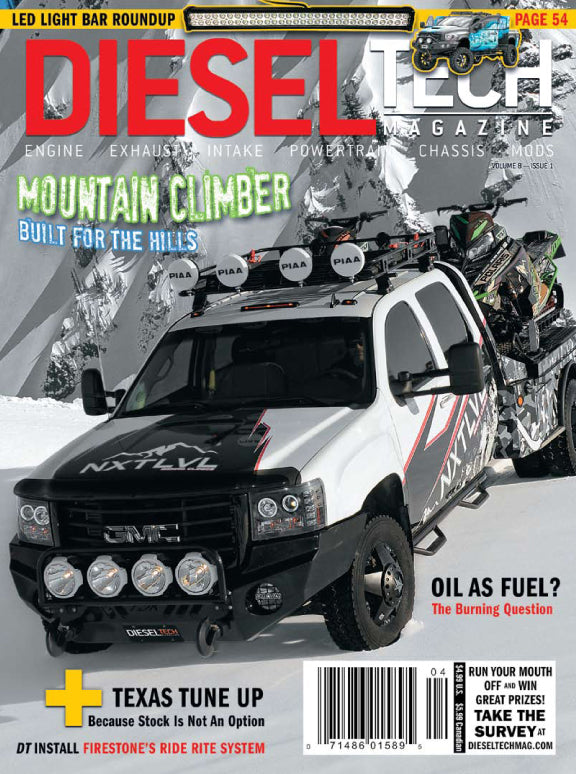 Diesel Tech Magazine, Mountain Climber Built for the Hills