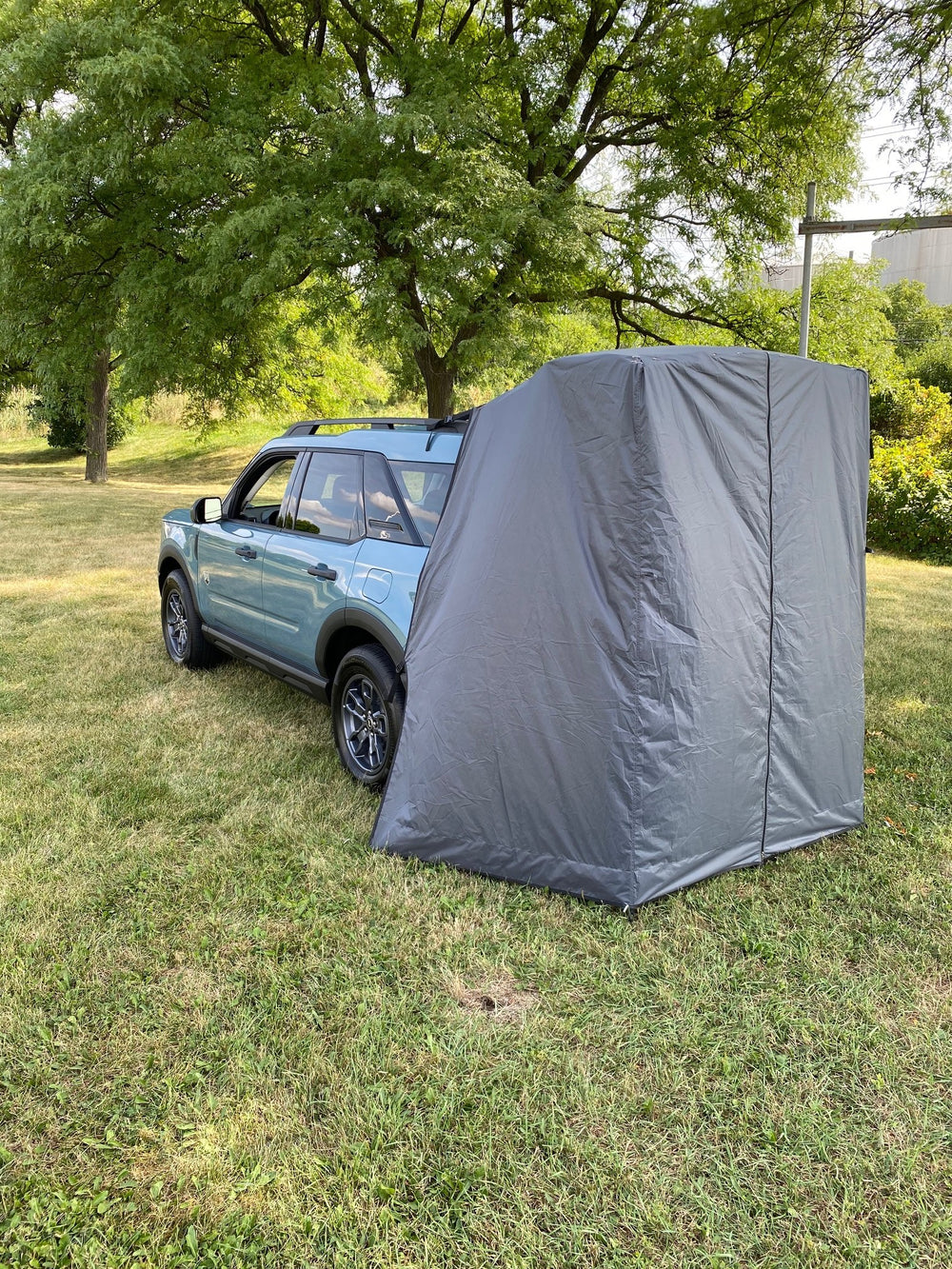 Napier outdoors grey privacy curtain for cars