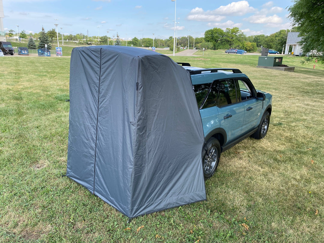 Napier outdoors grey privacy curtain for cars