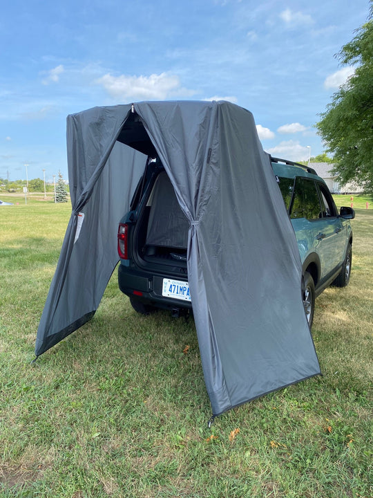 Napier outdoors grey privacy curtain for cars