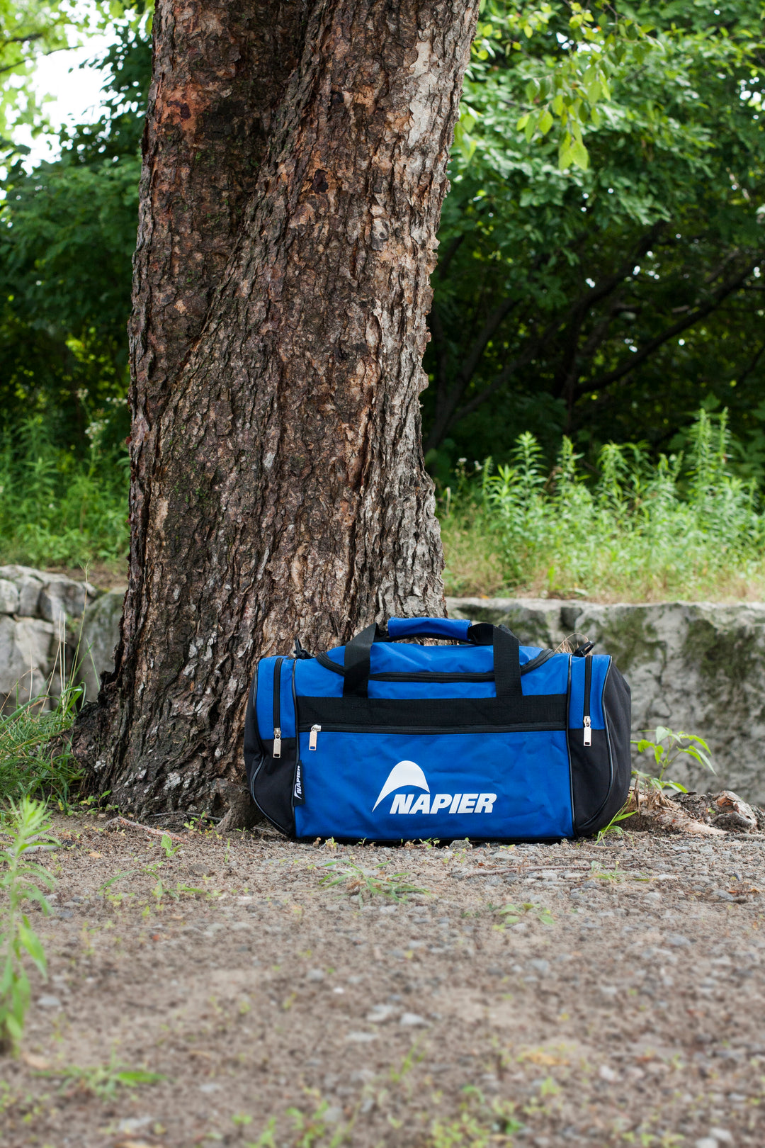 Napier Outdoors Blue Duffle Bag