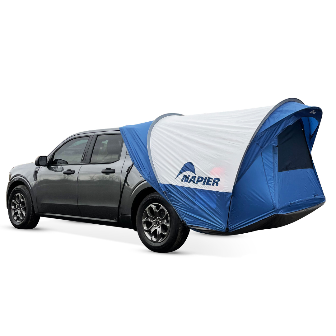 Napier Outdoors Ford Maverick Truck Tent Blue and White