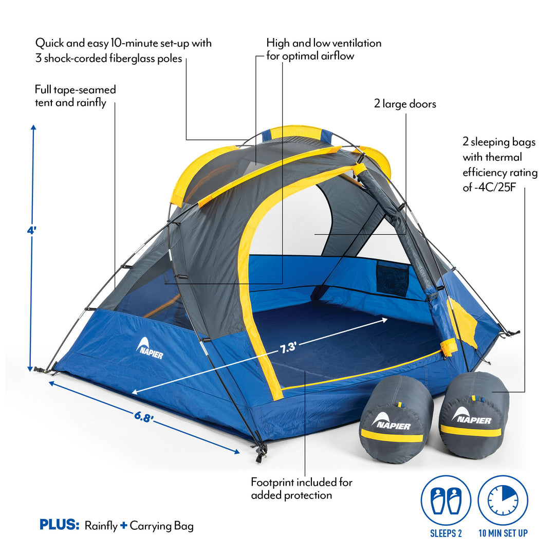 Napier Lite Pack Camping Bundle – Napier Outdoors