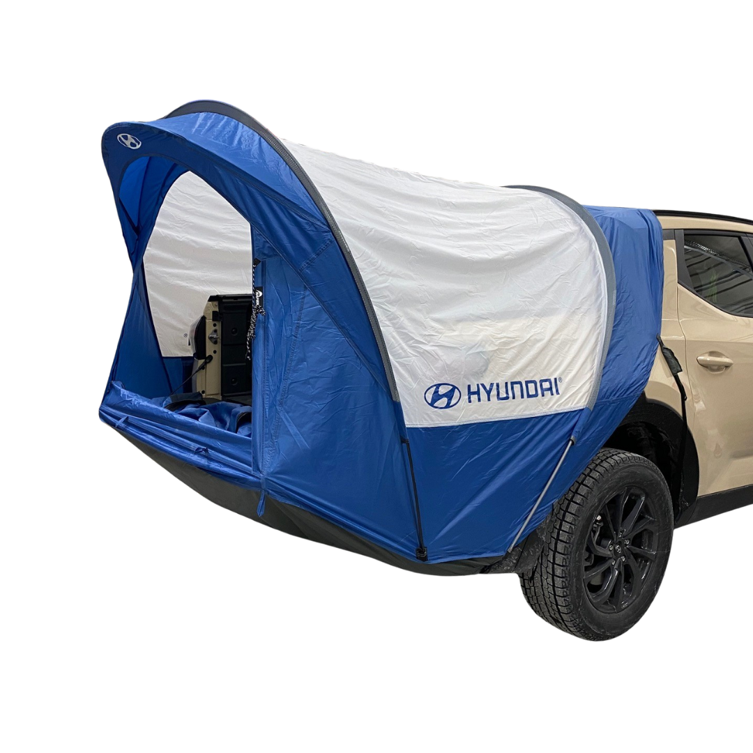 Napier Outdoors Hyundai Santa Cruz Blue and White Truck Tent