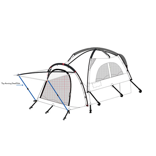 Sportz Camo Truck Tent 57891 (Full Size Short Bed: 5'5" - 5'8") Part