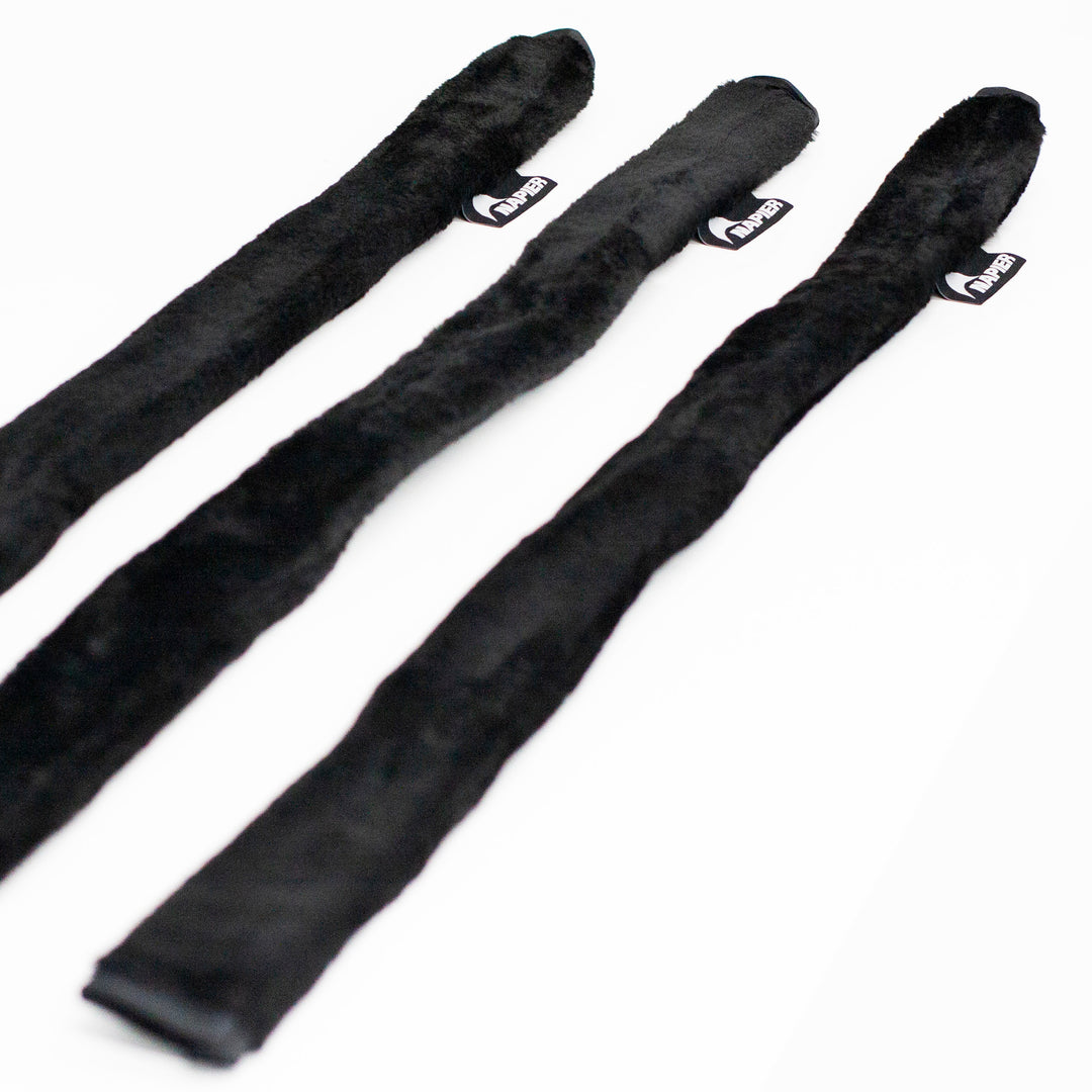 Napier Outdoors Black Fuzzy Strap Protectors