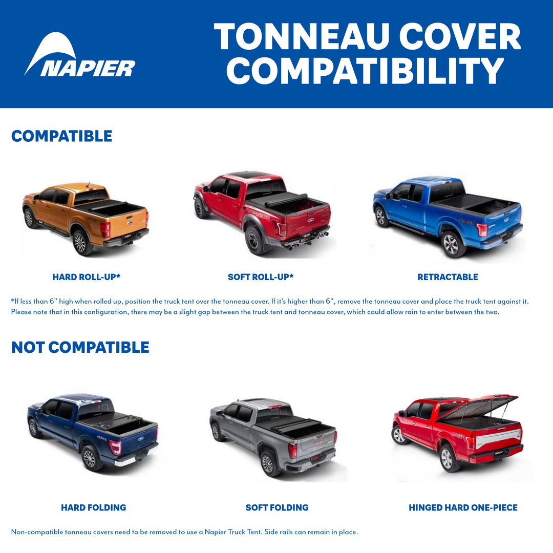 Napier tonneau cover compatibility guide